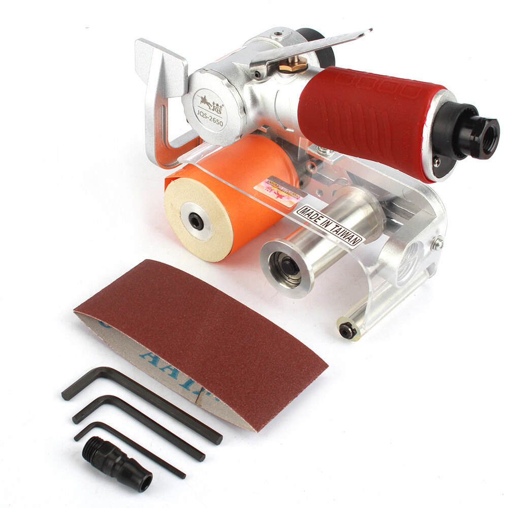 Pneumatic Air Belt Sander Set Compressor Sanding Grinding Tool with Sanding Belt
