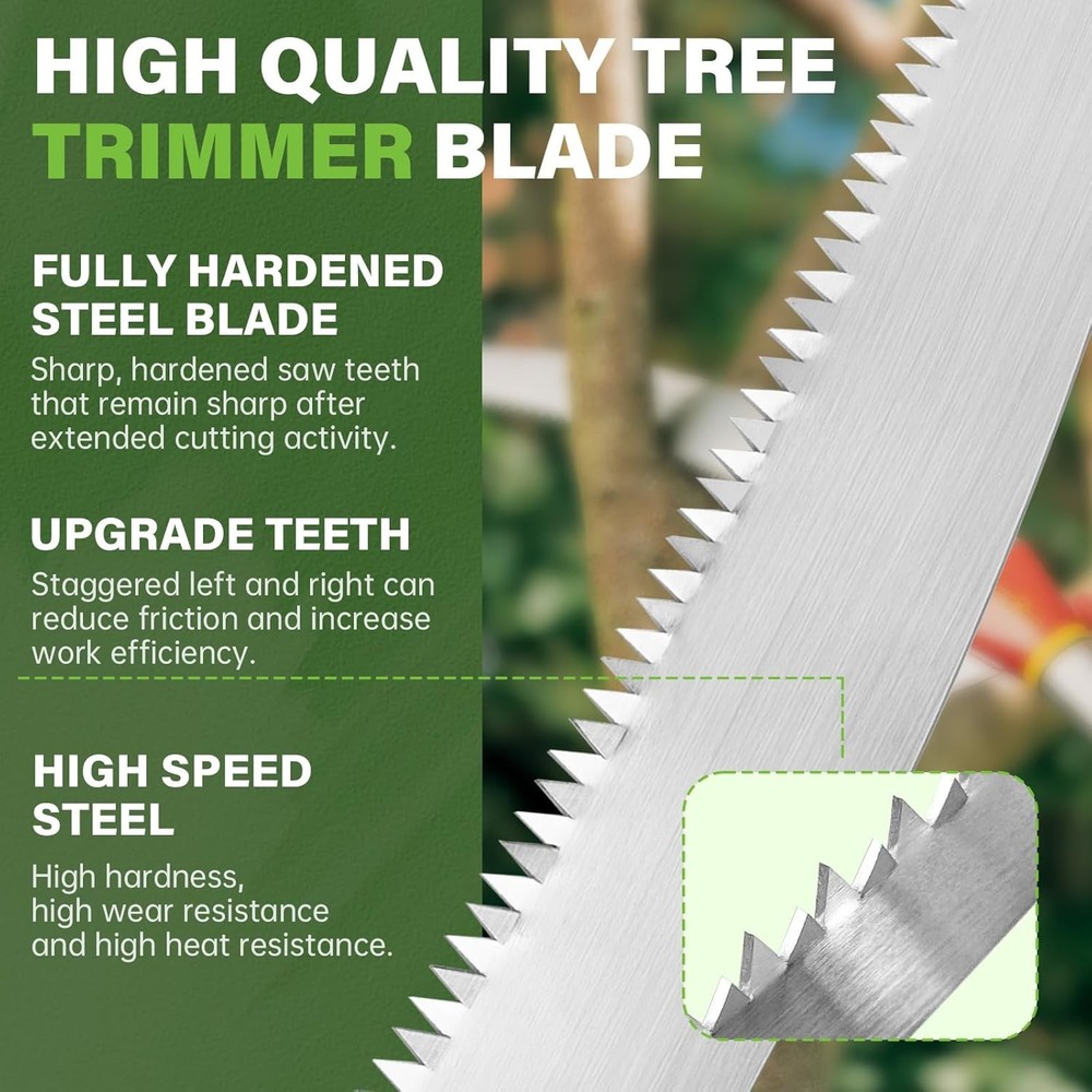 15" Replacement Blade for Extendable Pole Saw & Tree Pruner
