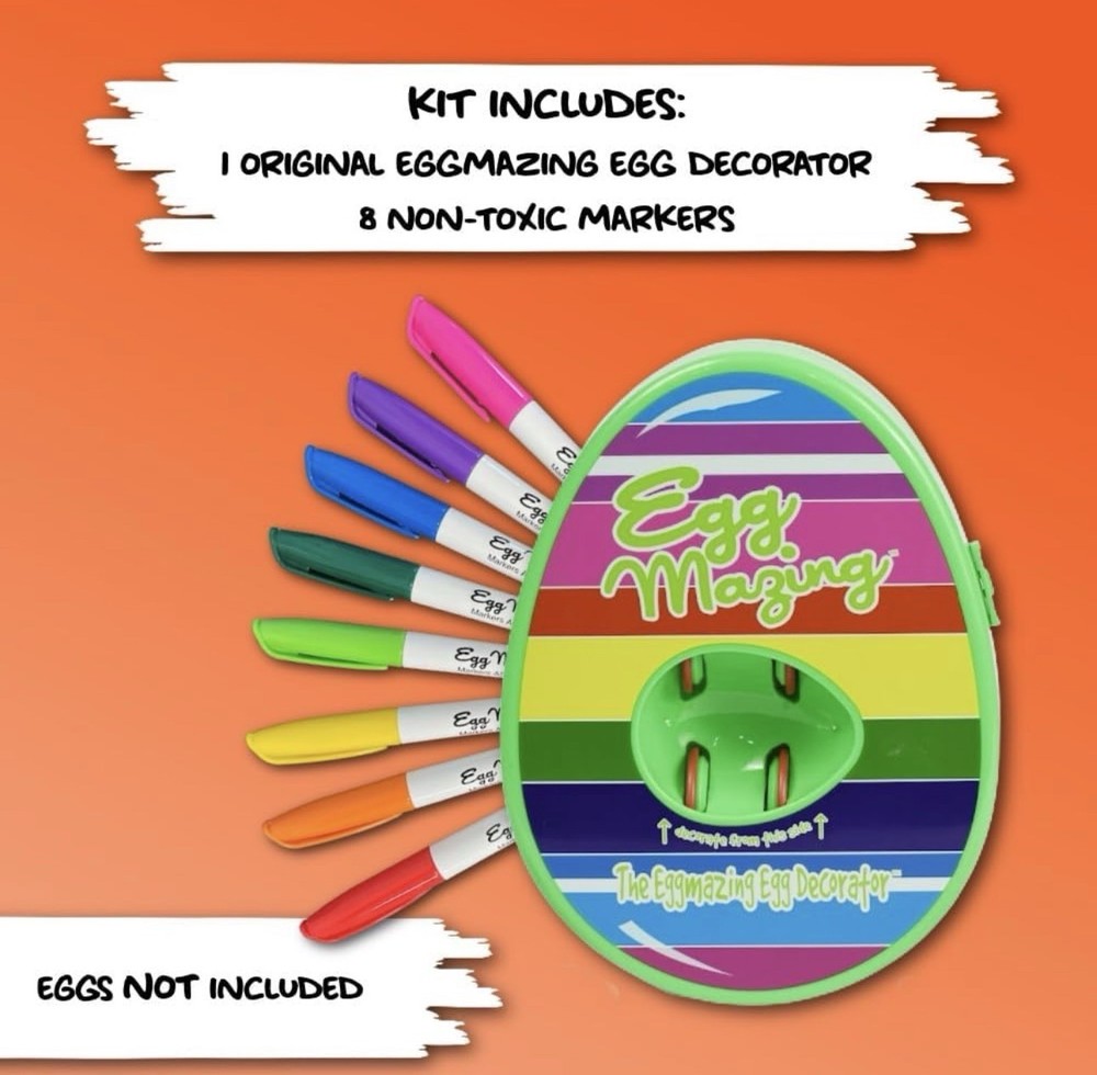 The EggMazing Easter Egg Mini Decorator Kit Set Includes Bonus Items New