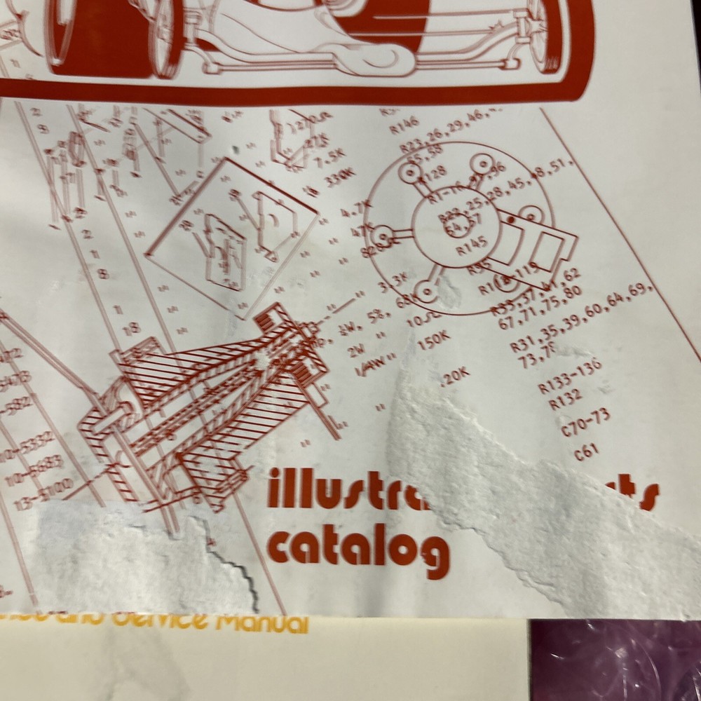 DRAG RACE Set KEE GAMES ATARI arcade video game manual