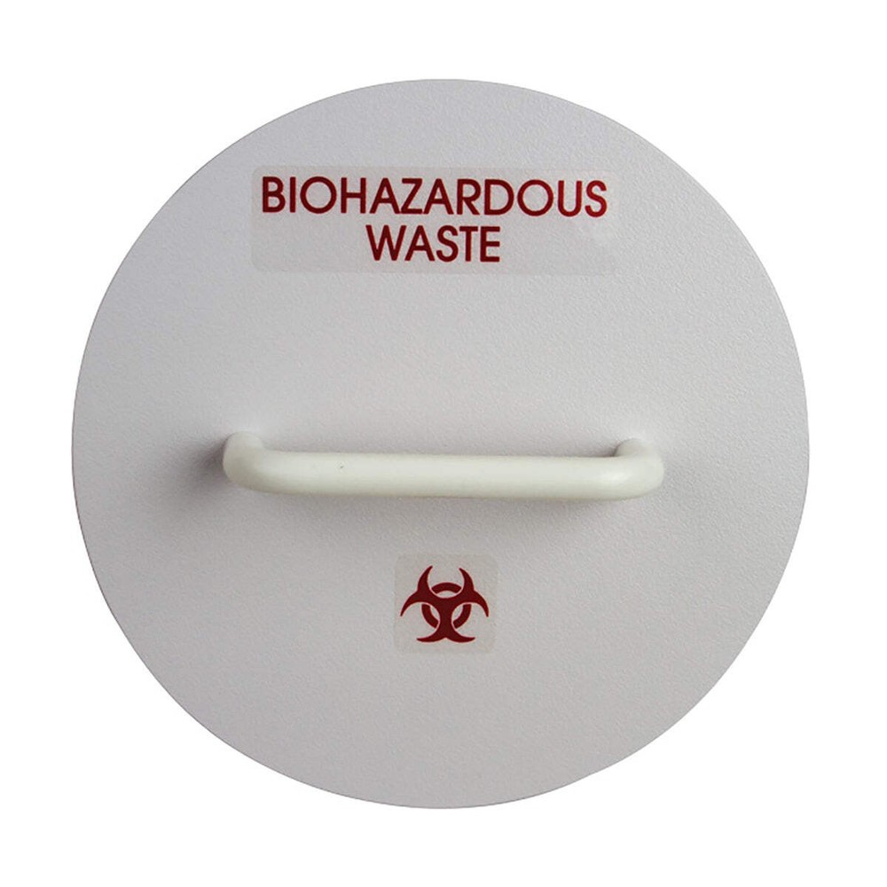 6" Biohazardous Waste Chute Lid