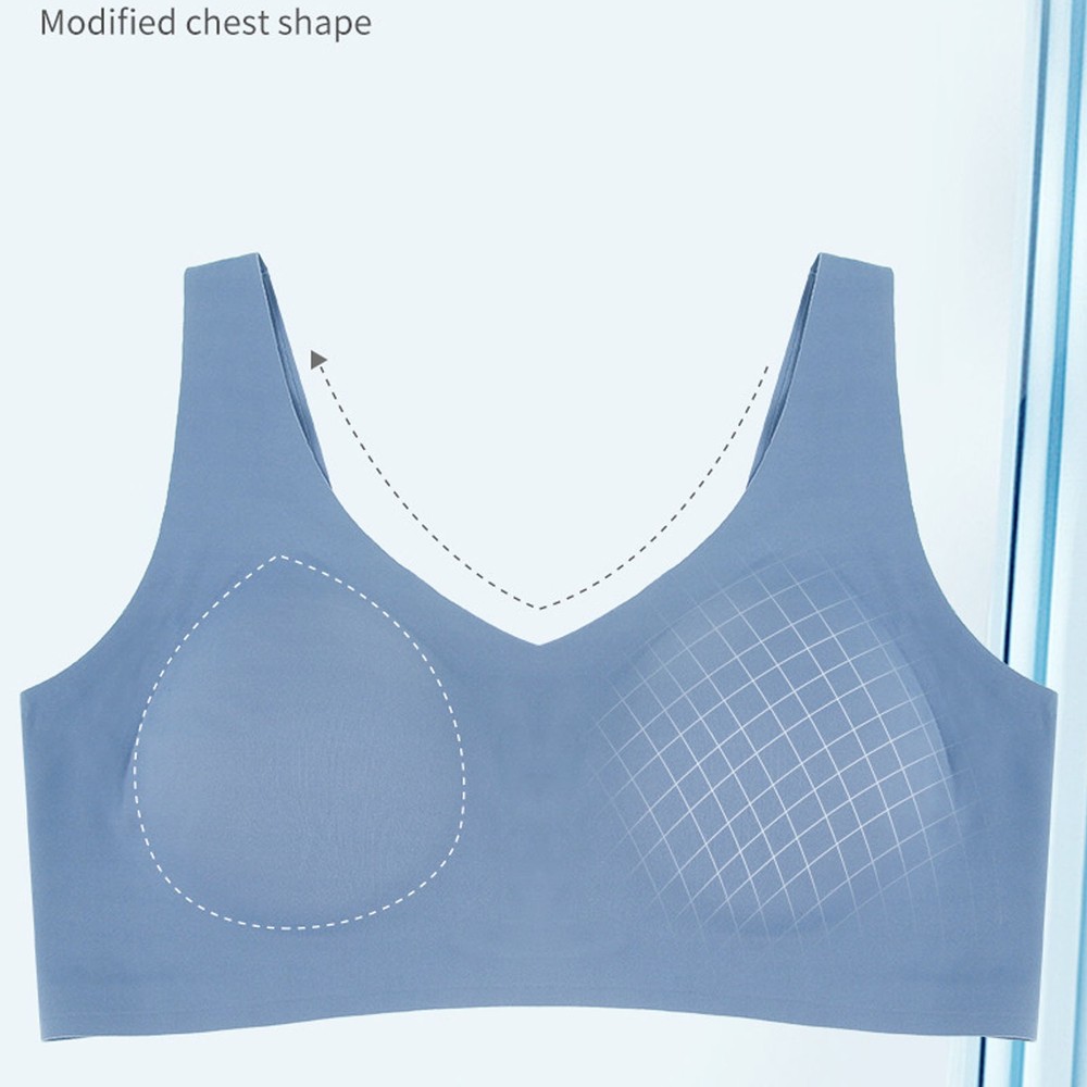 M Size Bra Insert Breathable Soft Cotton Triangular Shape Insert Bra Pad For