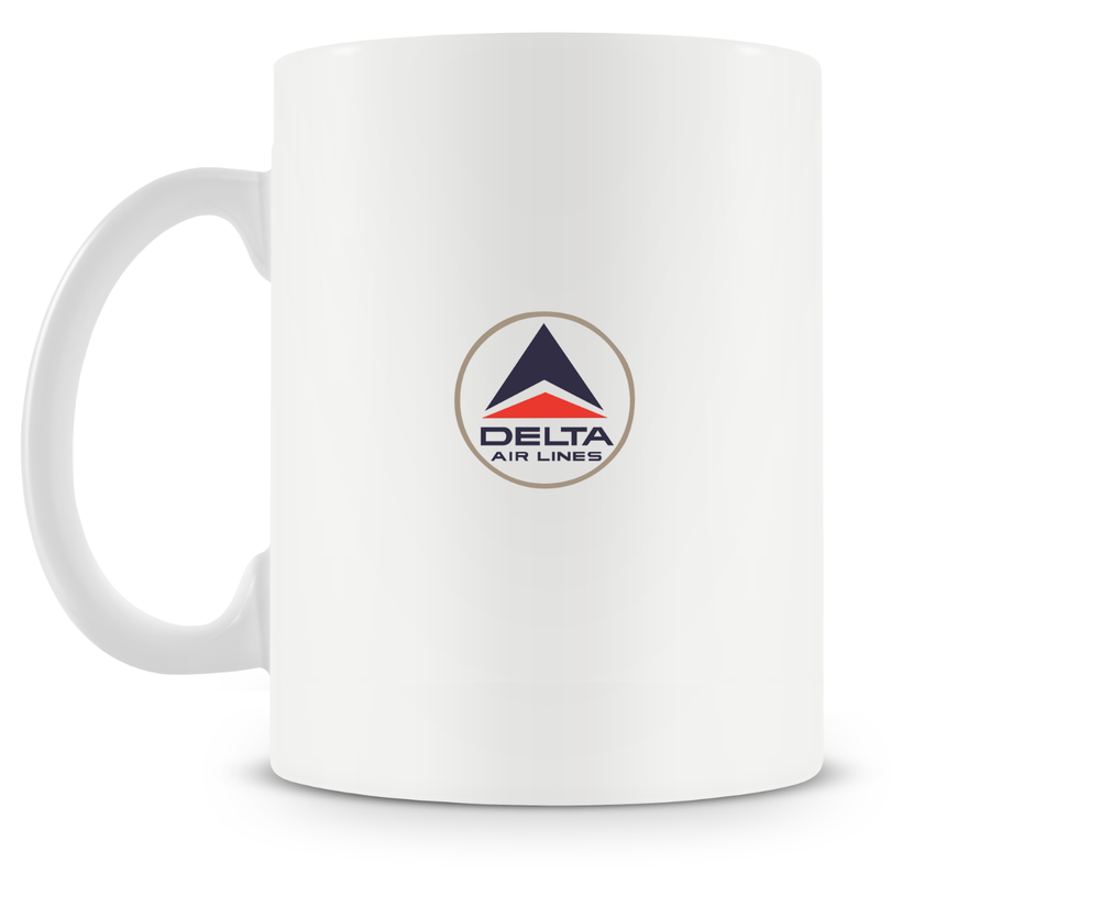 Delta Airlines Lockheed L-1011 Mug - 15oz.