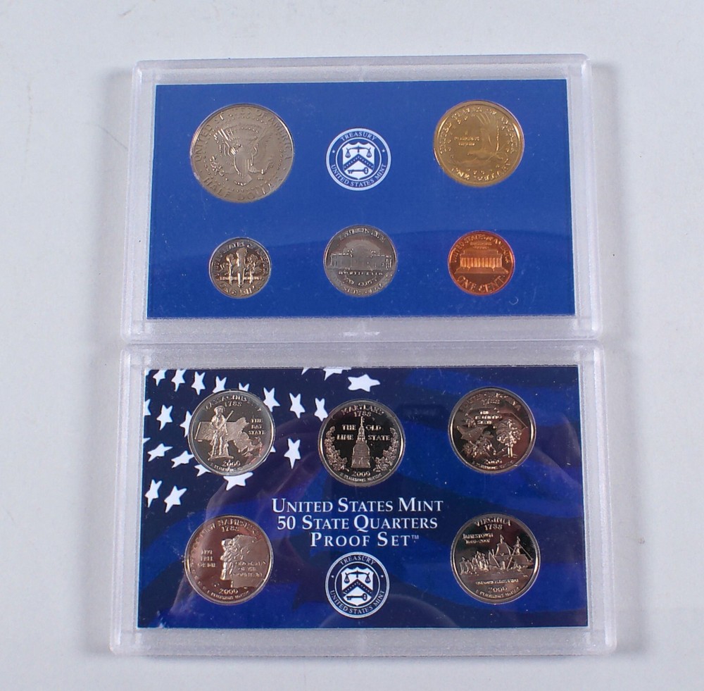 US Mint Clad Proof Sets Complete Run 2000-2006 Full 7 Box Collection