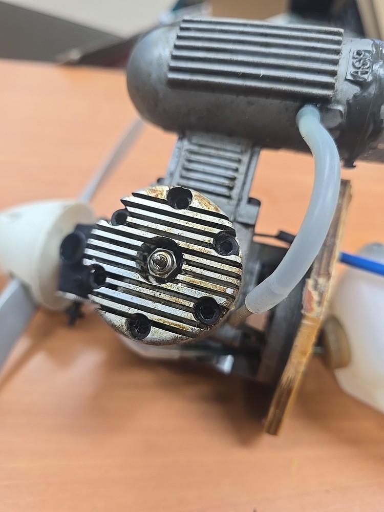 ASP .61 2 Stroke RC Glow engine w/Muffler And Mount With Tank
