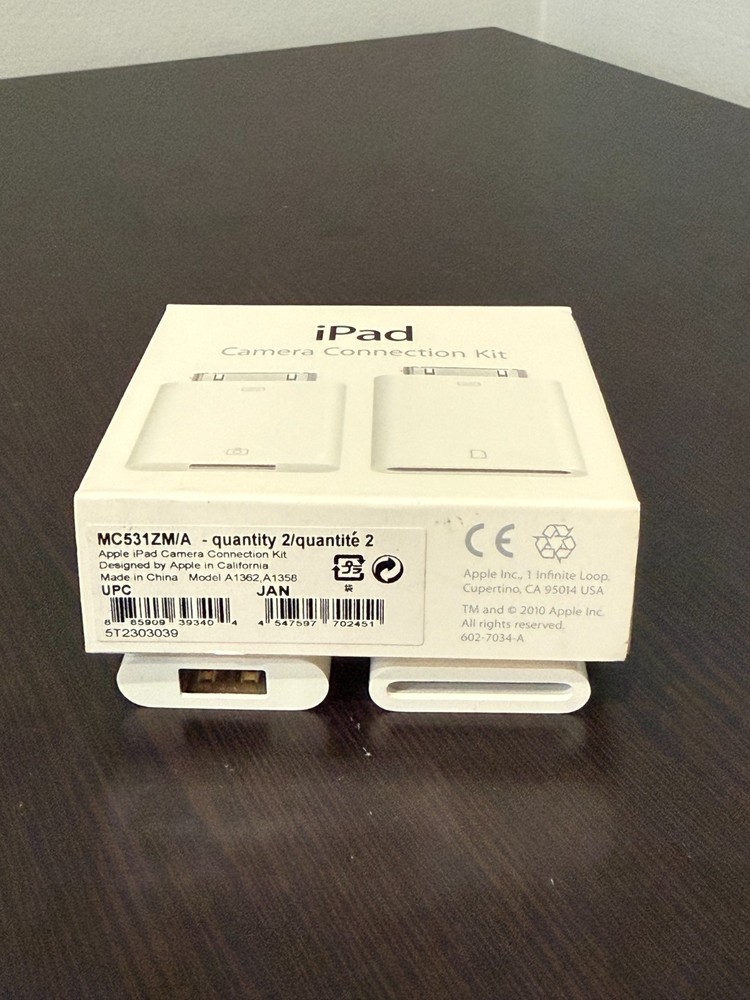 apple ipad camera connection kit