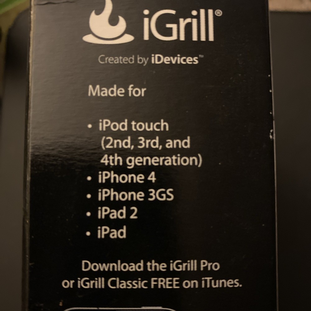 iGrill Bundle Wireless Thermometer + 4 new probes for Apple
