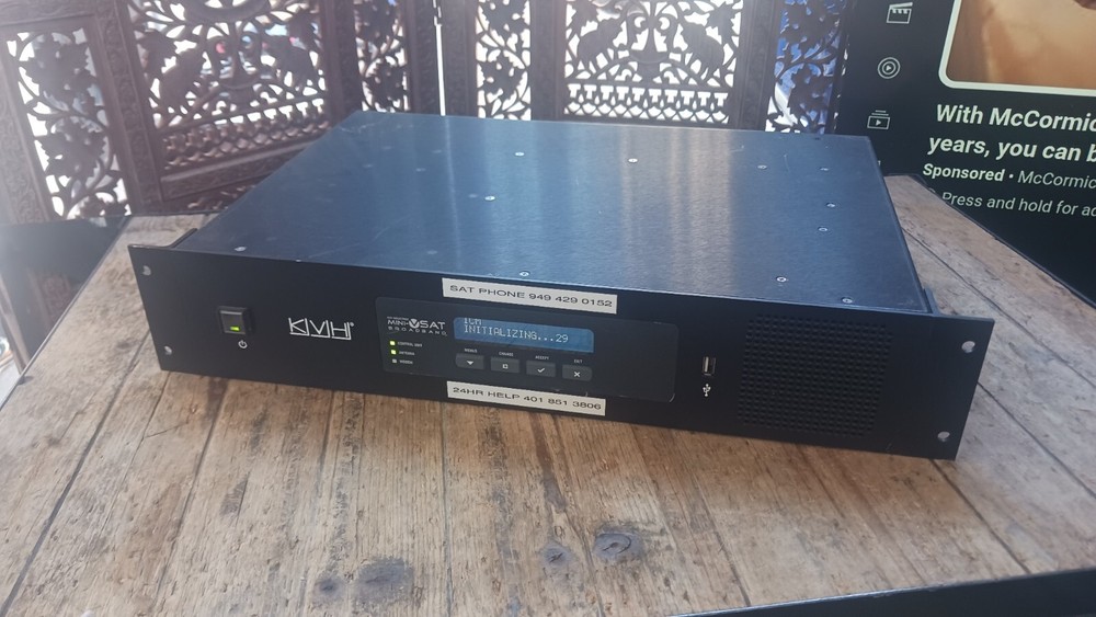 KVH Industries Mini-VSAT Broadband Control Unit & Modem