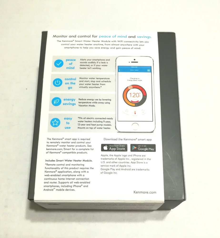 Kenmore 58000 Smart Water Heater Module Smart Control Module Wifi. New in box.