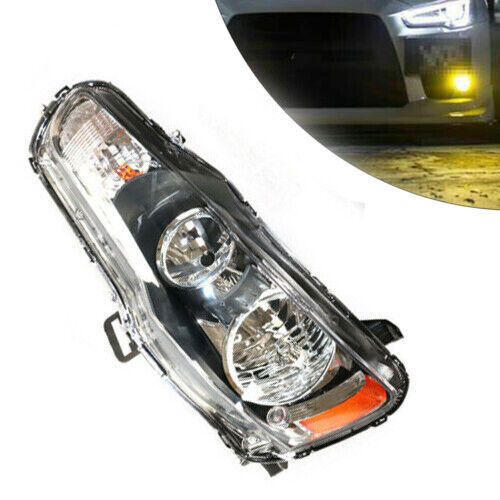 For 2008-2017 Mitsubishi Lancer Evo Halogen Headlight Headlamp Left Driver Side