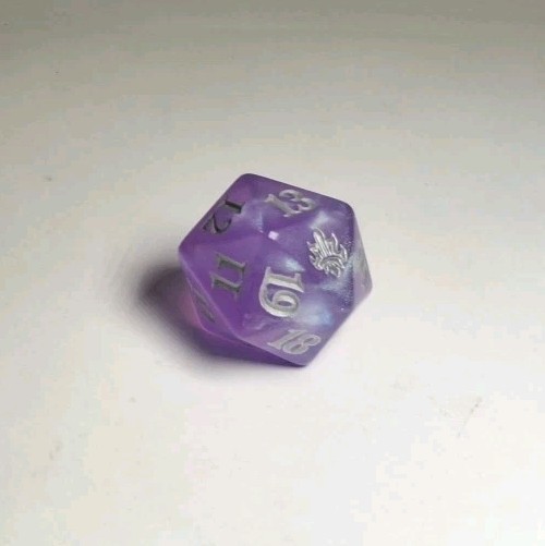 MTG Throne of Eldraine Fat Pack Gift Bundle Oversized D20 Spin Down Dice - NEW