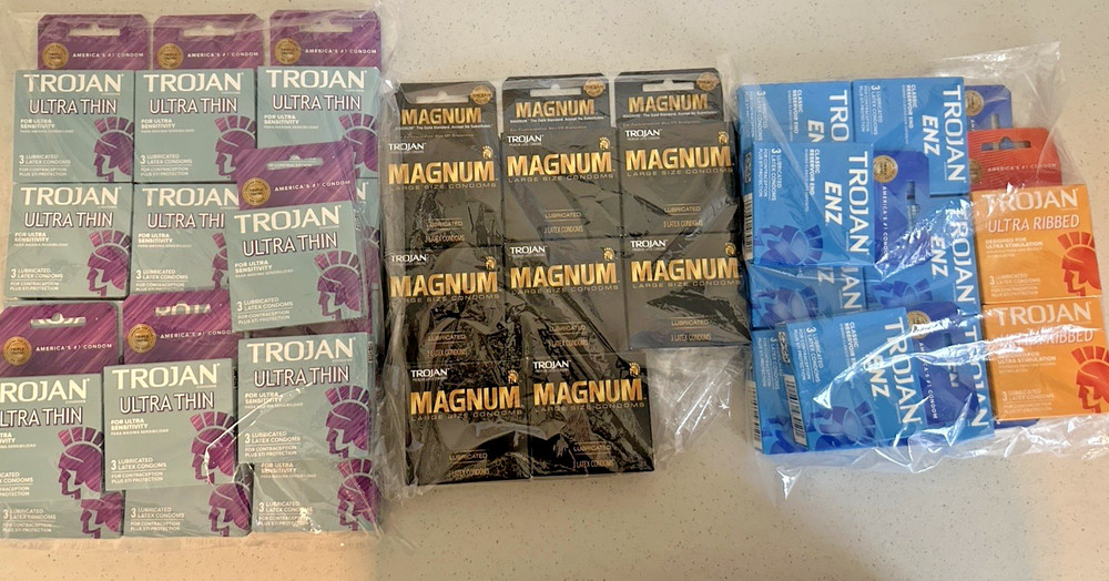 Trojan ENZ Premium Lubricant - 3 ct,  (varied)