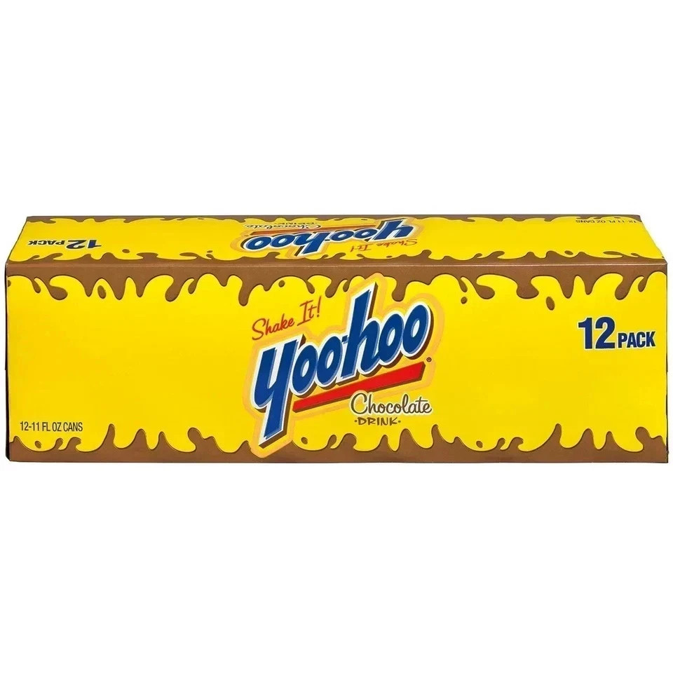 Yoo-hoo Chocolate Drink, 11 Fluid Ounce, 12 Pack Cans...