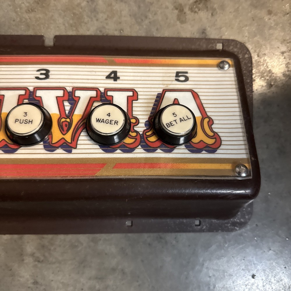 Nintendo Trivia Arcade Game Control Panel Cocktail