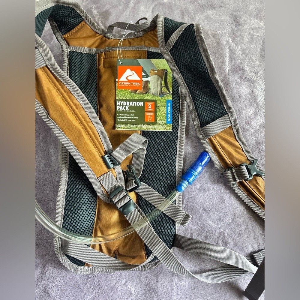 Ozark Trail Brown and Gray Backpack