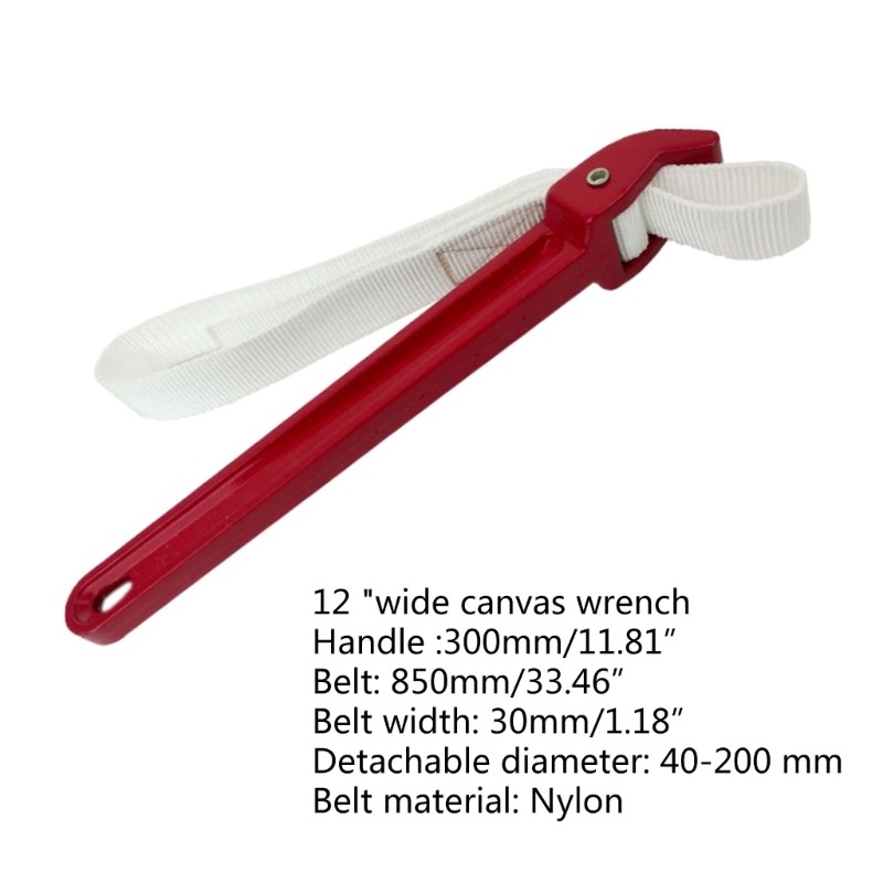 Belt Wrench Puller Strap Spanner Opener Strap Opener Disassembly Tool