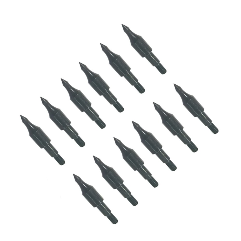 12pcs 100 Grain Field Points, 100gr Crossbow 39mm, 100 grain field points