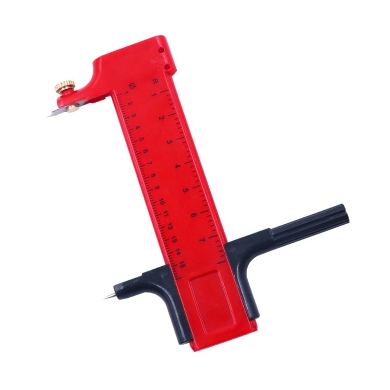 Rotary Compass Cutter Adjustable Circular Cutting Tool Dia for 2cm-15cm Circles