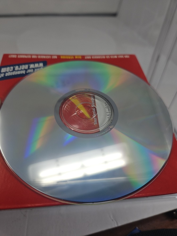 Vintage Nero 5 Burning ROM CD Burning Software - SERIAL # INCLUDED!!!