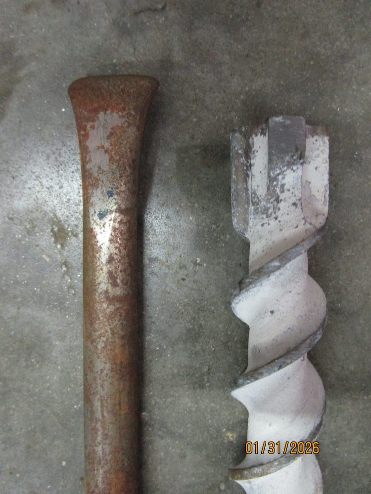 Lot Large SDS Style Chisels