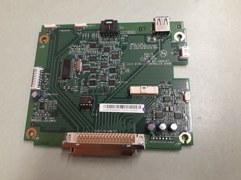 NCR 497-0464467 LCD DISPLAY CONTROLLER BOARD for 7403 15" POS