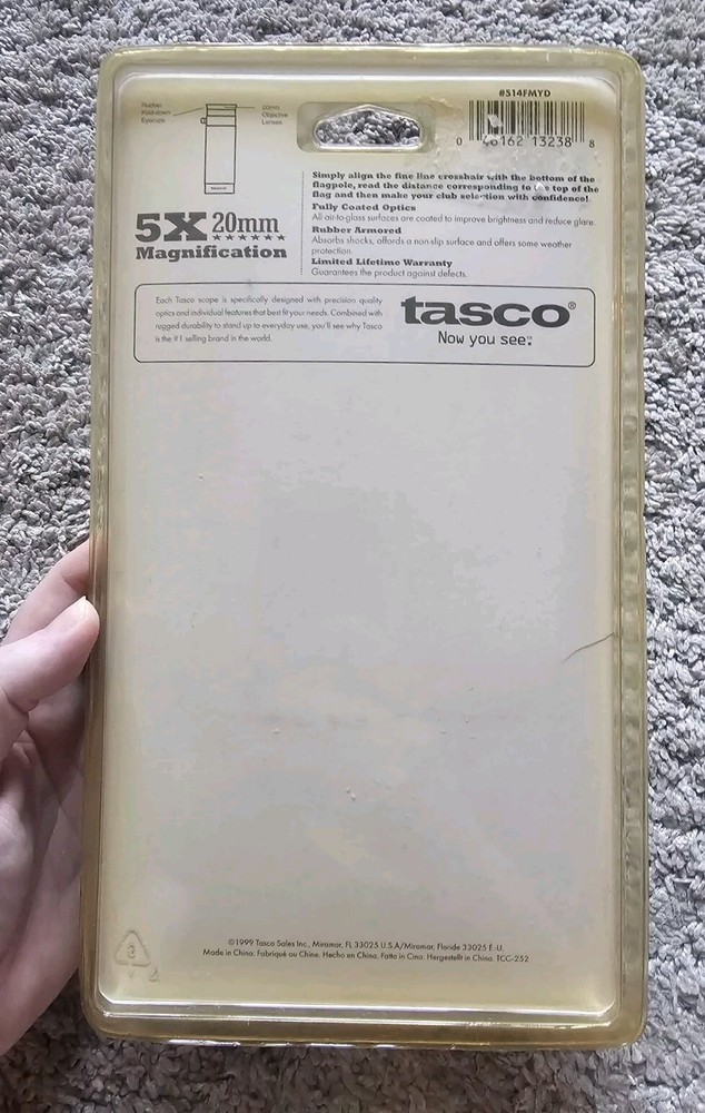 Tasco InFocus 5 x 20 mm Magnification Golf Scope