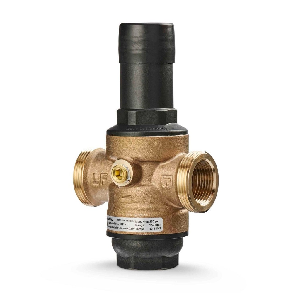 Honeywell Braukmann DS06-101-SUS-LF/U DialSet Pressure Reducing Valve 3/4" Sweat
