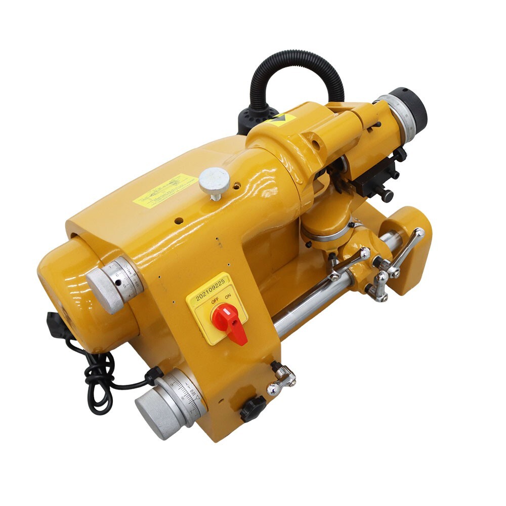 Cutter Sharpener Grinder 220V End Mill Lathe Drill Bit Grinding Machine 5 Collet