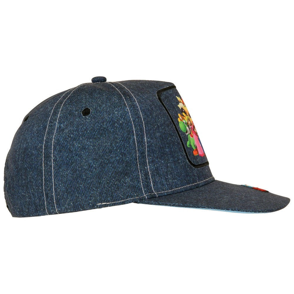 Baseball Cap - Nintendo Super Mario - Hip Hup Denim Group Adjustable Snapback