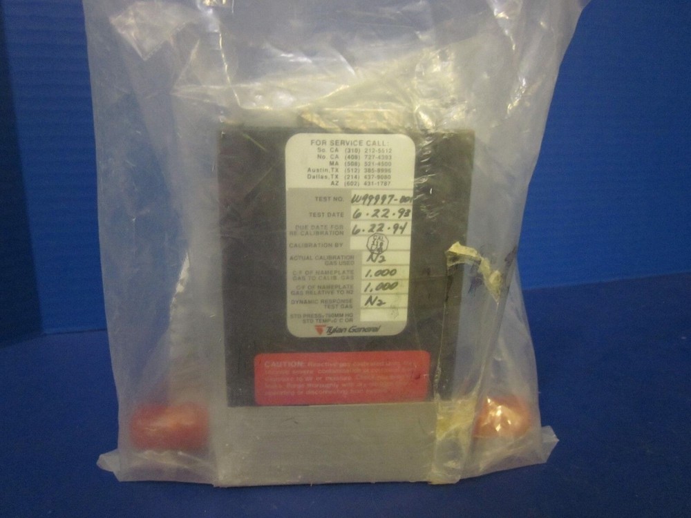 Tylan FM-3901V Mass Flow Controller N2, 300 SCCM, Refurbished