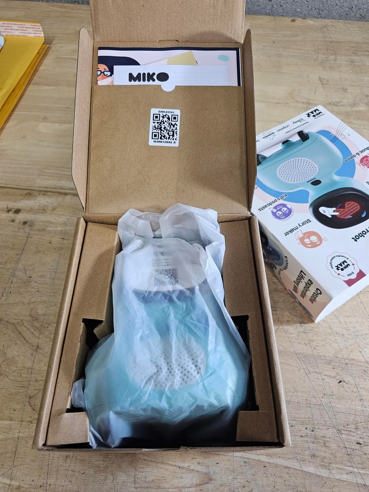 OPEN BOX - Miko Mini+ AI Kid-Safe Interactive Learning Robot - Blue