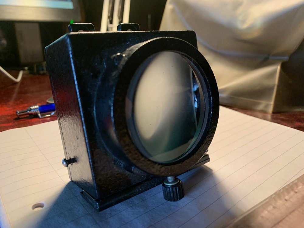 Vintage Part Microscope Lamp-house with Internal Opaque Filter