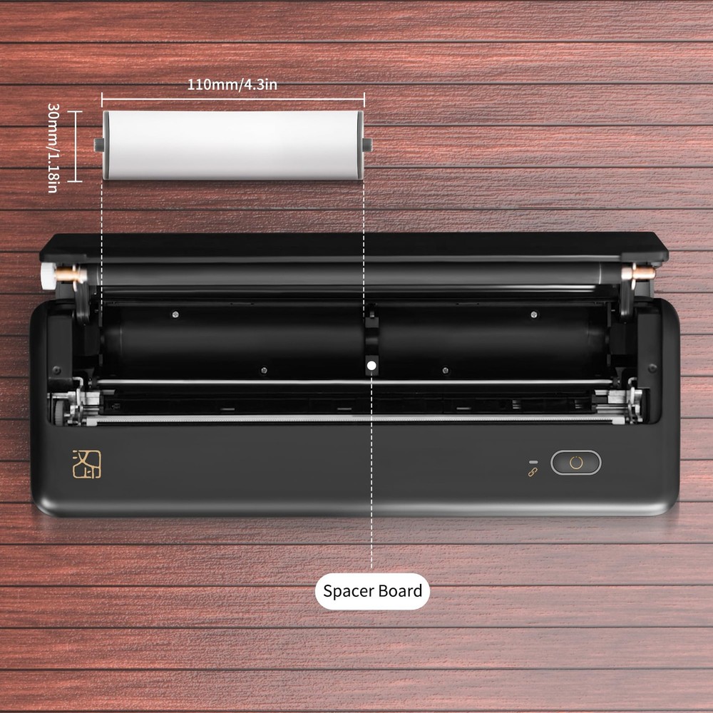 Printer Paper Rolls for MT8102 Rolls | 4.3x23