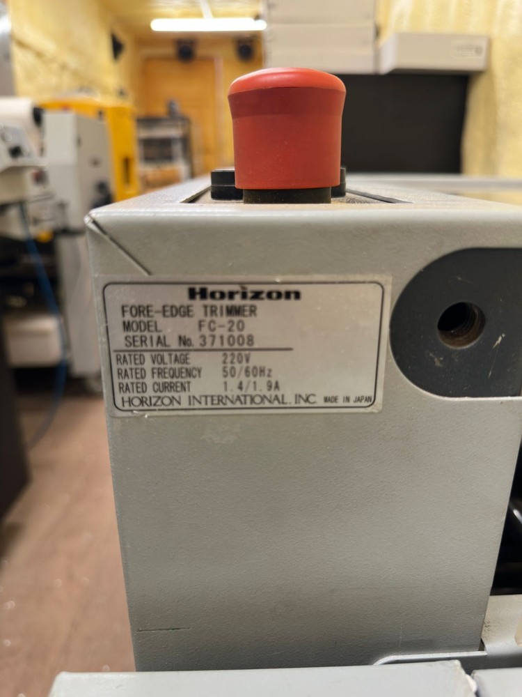 Horizon Stitcher & Folder SPF-20 with HOF Feeder - Working!