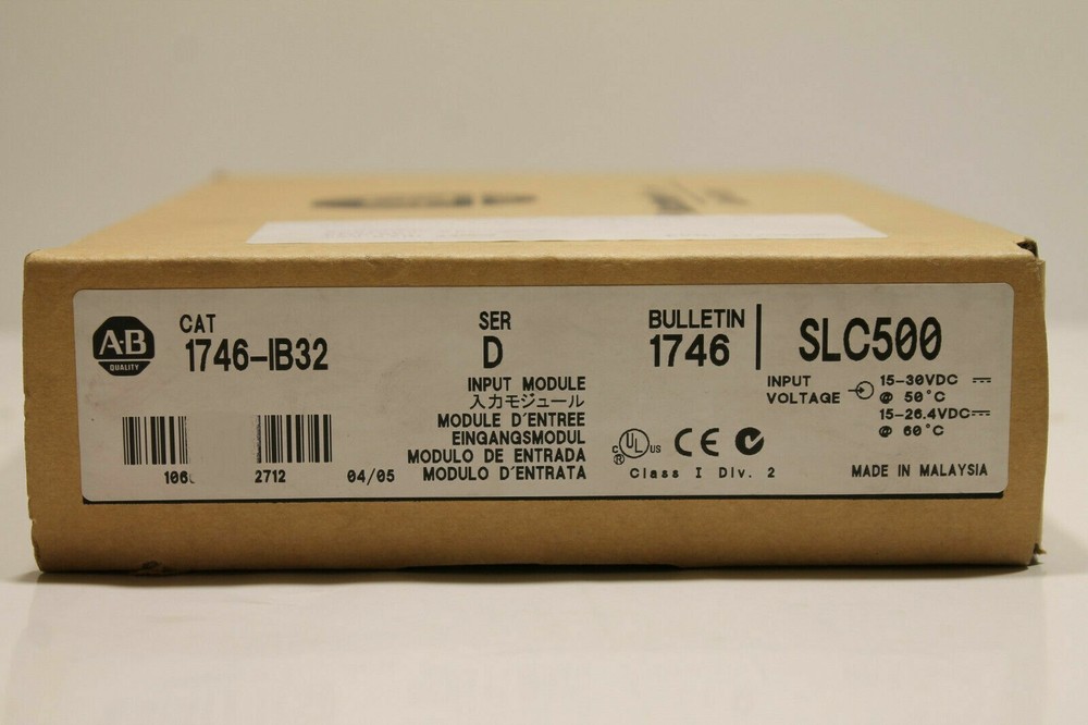 1746-IB32 Allen-Bradley 1746IB32 Bulletin 1746 Input Module