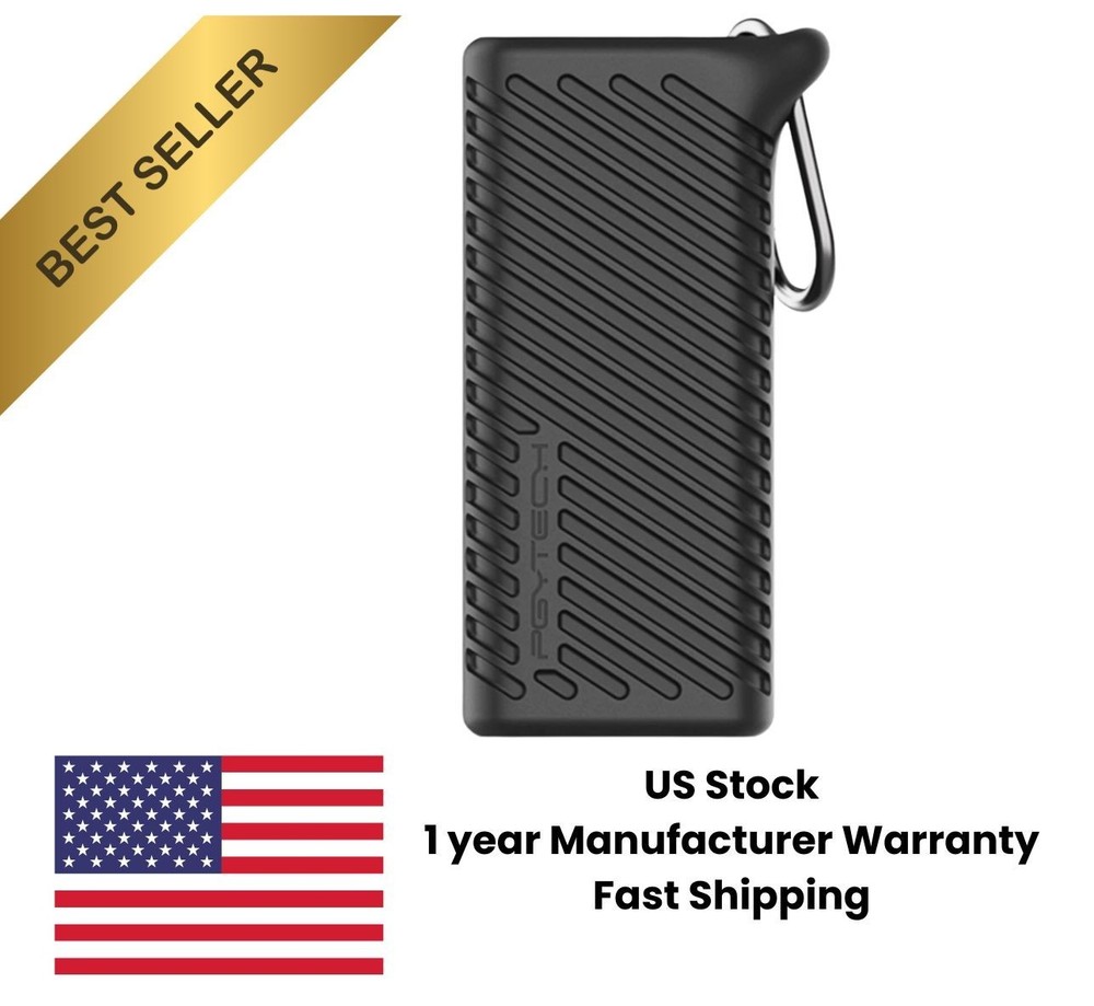 PGYTECH CreateMate High-Speed Card Reader Case for SD /Micro SD(Classic Black)