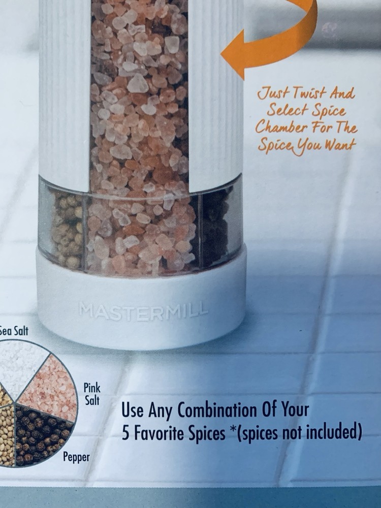 MasterMill® 5-in-1 Spice Grinder