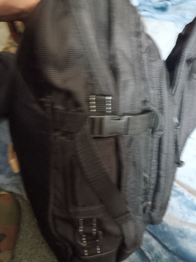 Slightly Used Black Backpack Without The Adjustable Straps Not Sure Why