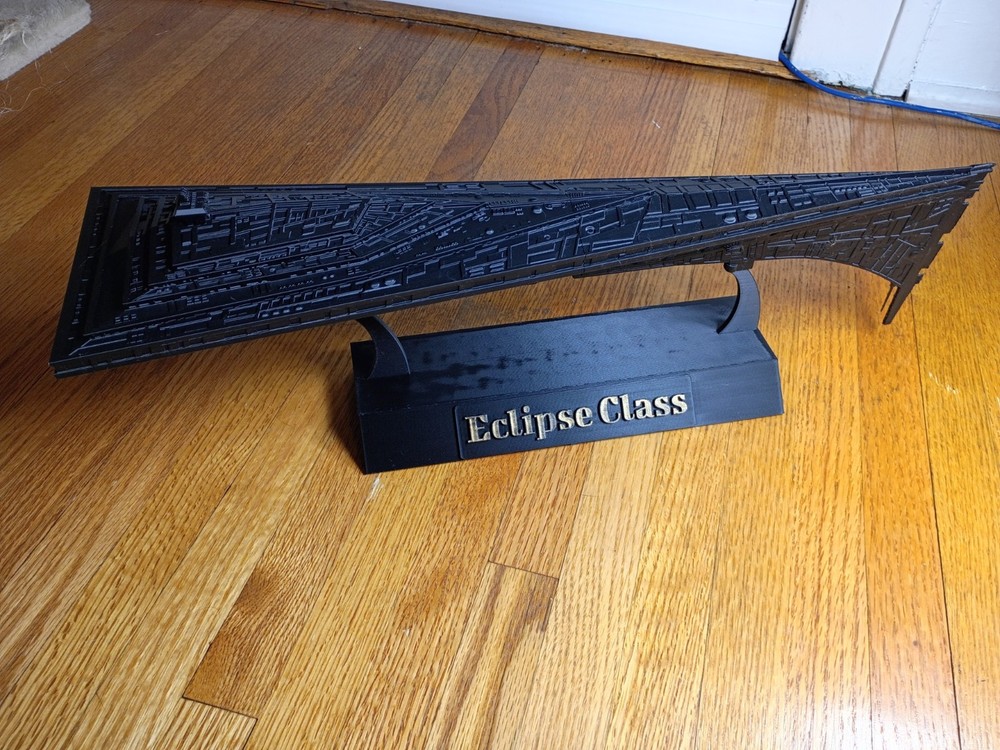 Star Wars Armada Eclipse Super Star Destroyer Full Scale With Display Stand