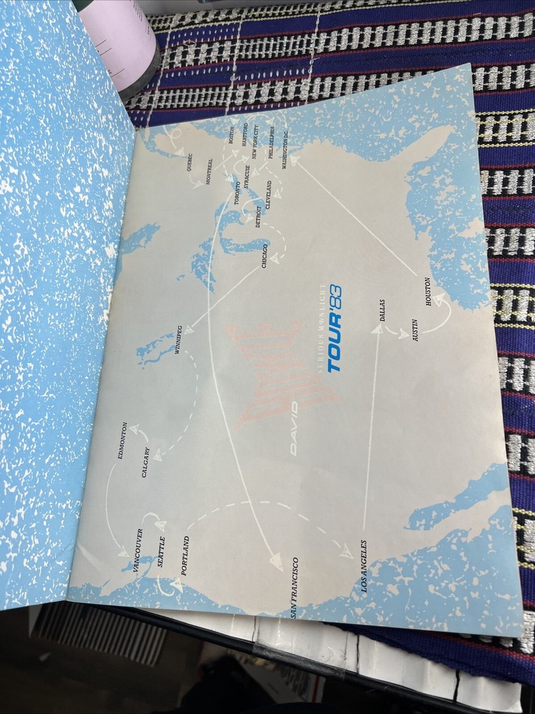 David Bowie- Serious Moonlight Tour Programme 1983