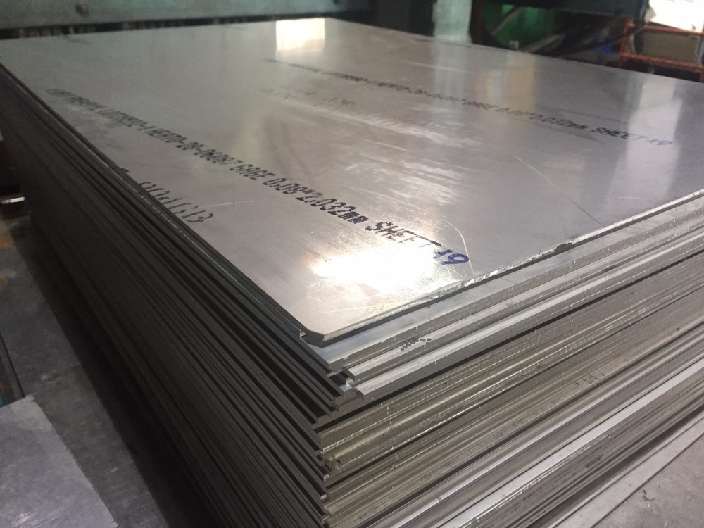 Titanium Plate 6AL4V 12" x 12" x .080"