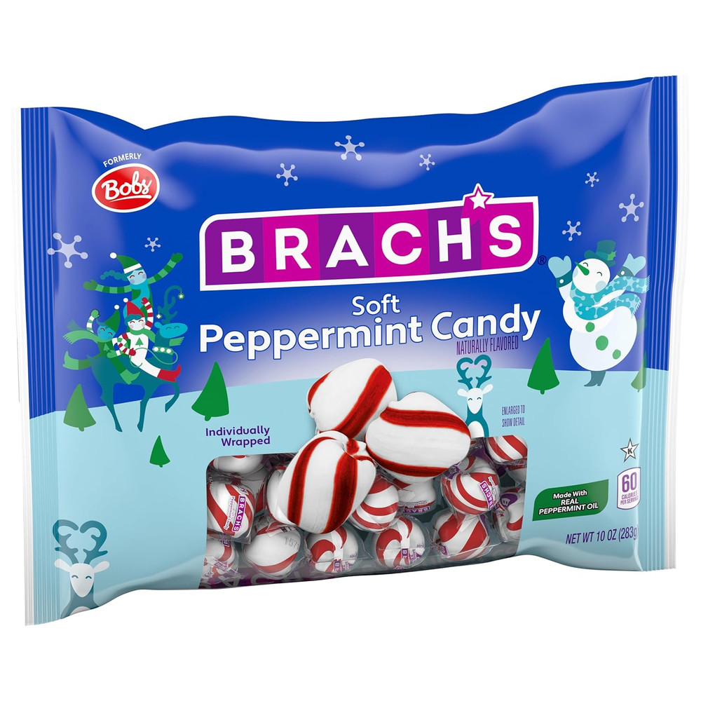 Holiday Soft Peppermint Candy, 10Oz