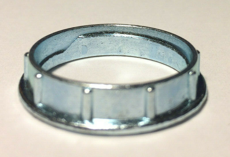 New Die Cast Metal Socket Ring For Threaded Candelabra Socket 1" I.D. #SR291