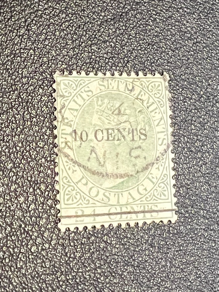 Straits Settlements stamp 75 used