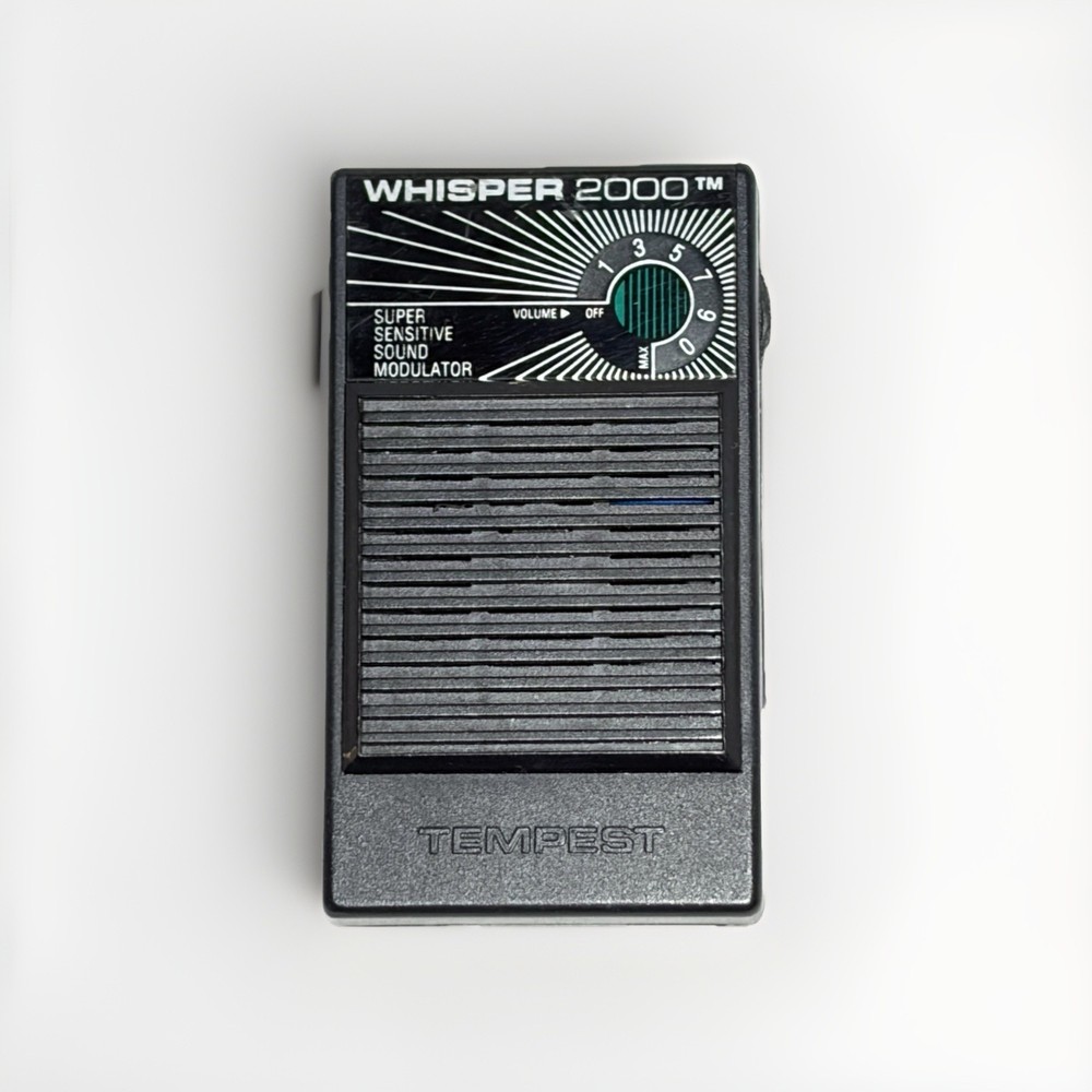 Tempest Whisper 2000 WS-2000 Super Sensitive Sound Modulator – Black