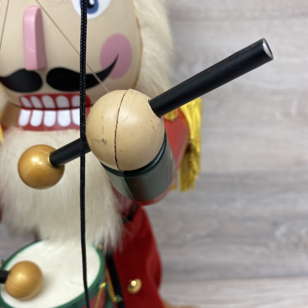Nutcracker Marionette Animated Musical 22" Nutcracker Suite Works VIDEO