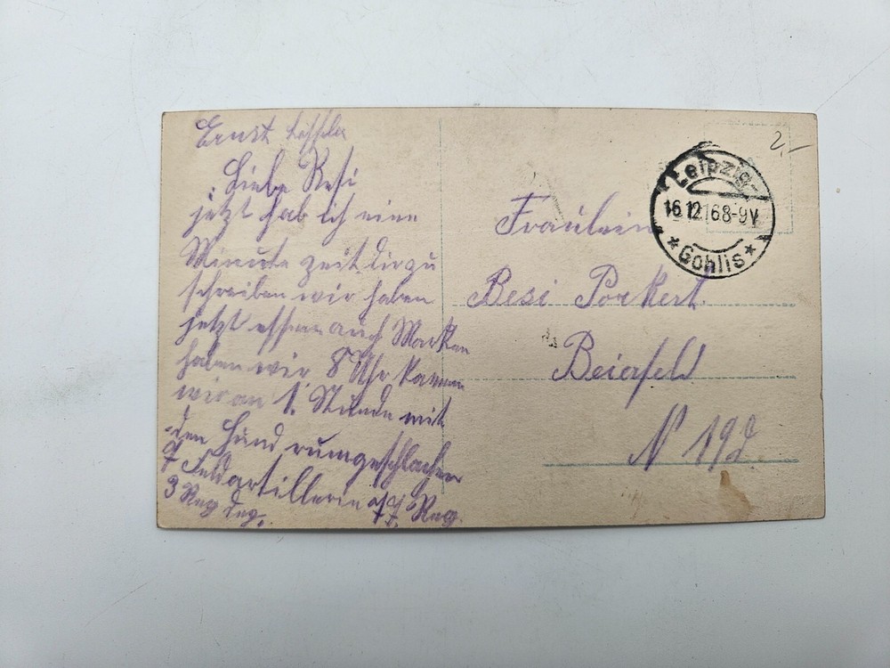 HA2079: Postcard, It There Is Ein Wiedersehen