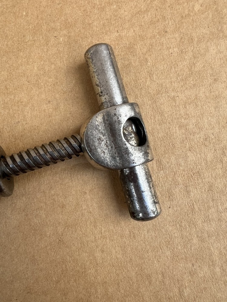 Very Rare Antique Metal Corkscrew--Pull Cap