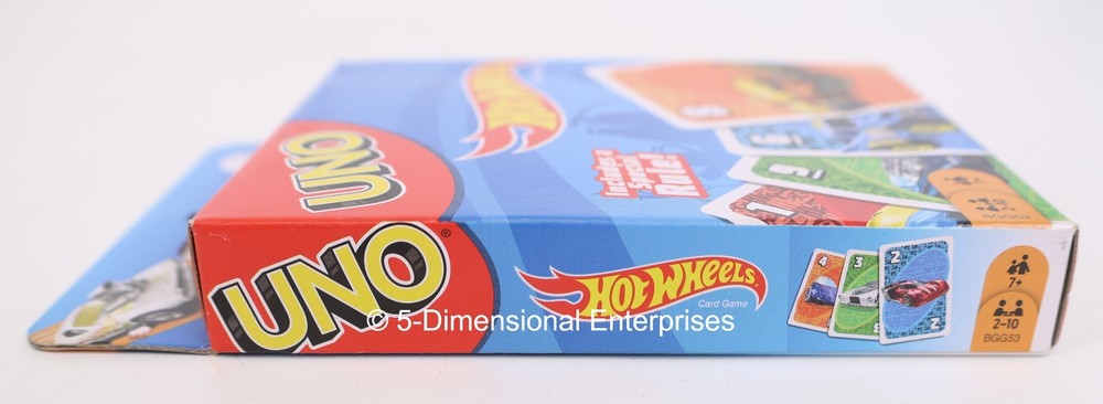 UNO Hot Wheels Card Game - New Sealed