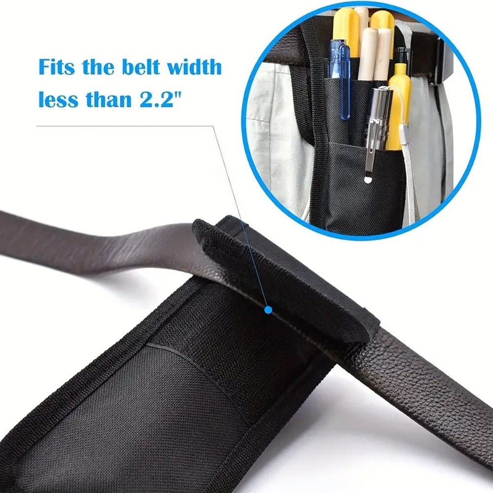 2Pcs Construction Tool Holder Small Electrician's Tool Pouch For Tool Pen Belt